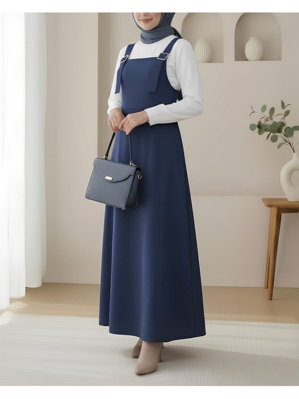 Yarım Fermuarlı Gabardin Jile  -Laci