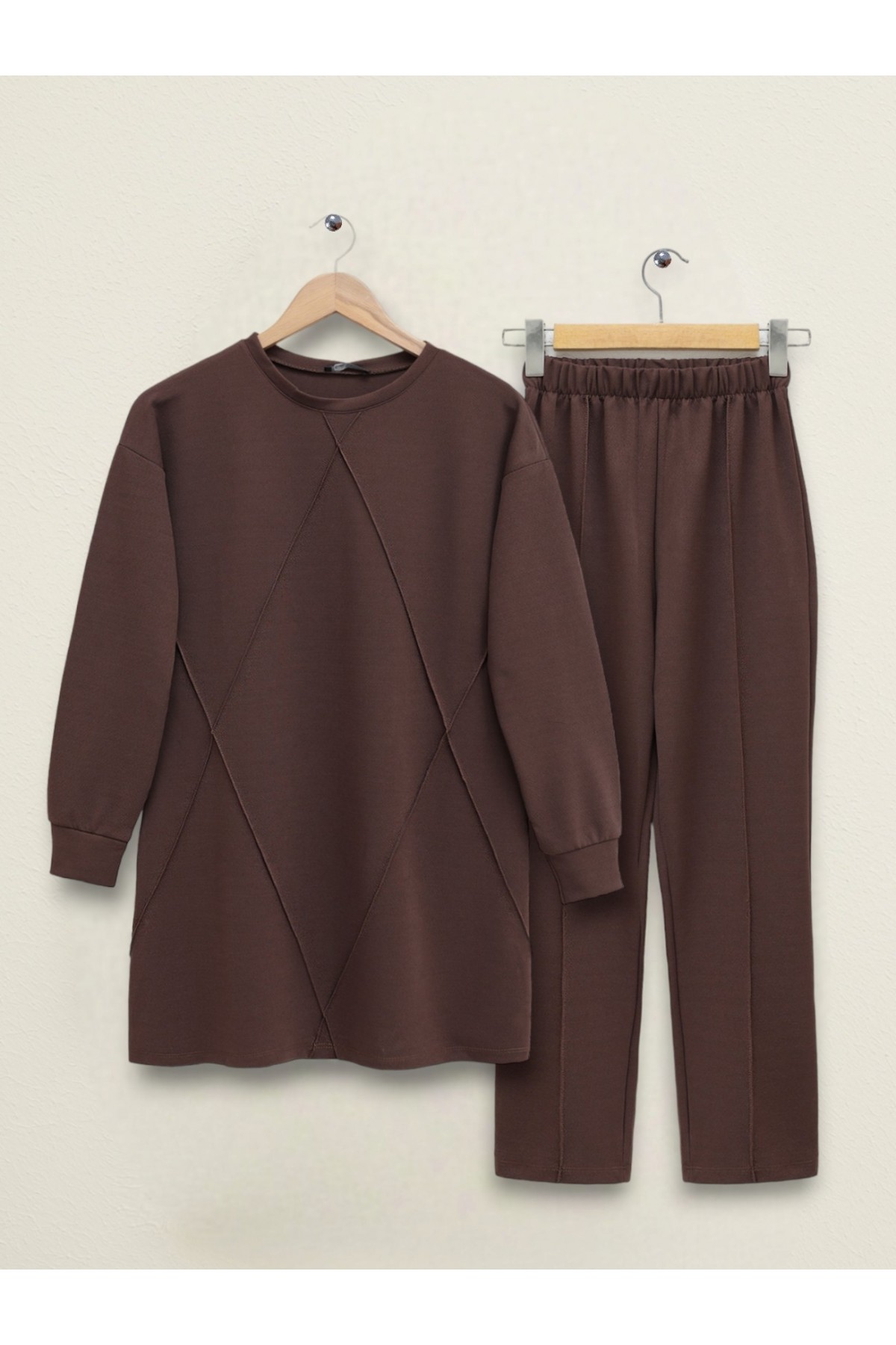 Çimalı İkili Takım -Kahve
