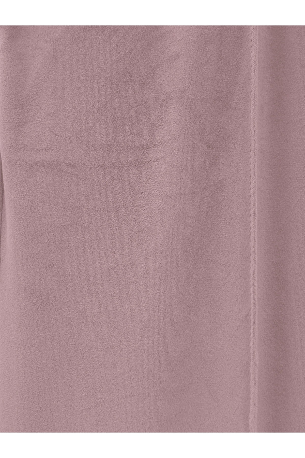 Çımalı Beli Lastikli Kadife Pantolon -Pudra