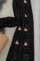 Ajurlu Nakışlı Hırka -Siyah