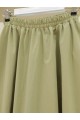 Dantel İşlemeli Beli Lastikli Etek -Çağla Y.