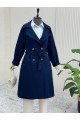 Bolero Detaylı Kemerli Araboy Trençkot -Laci