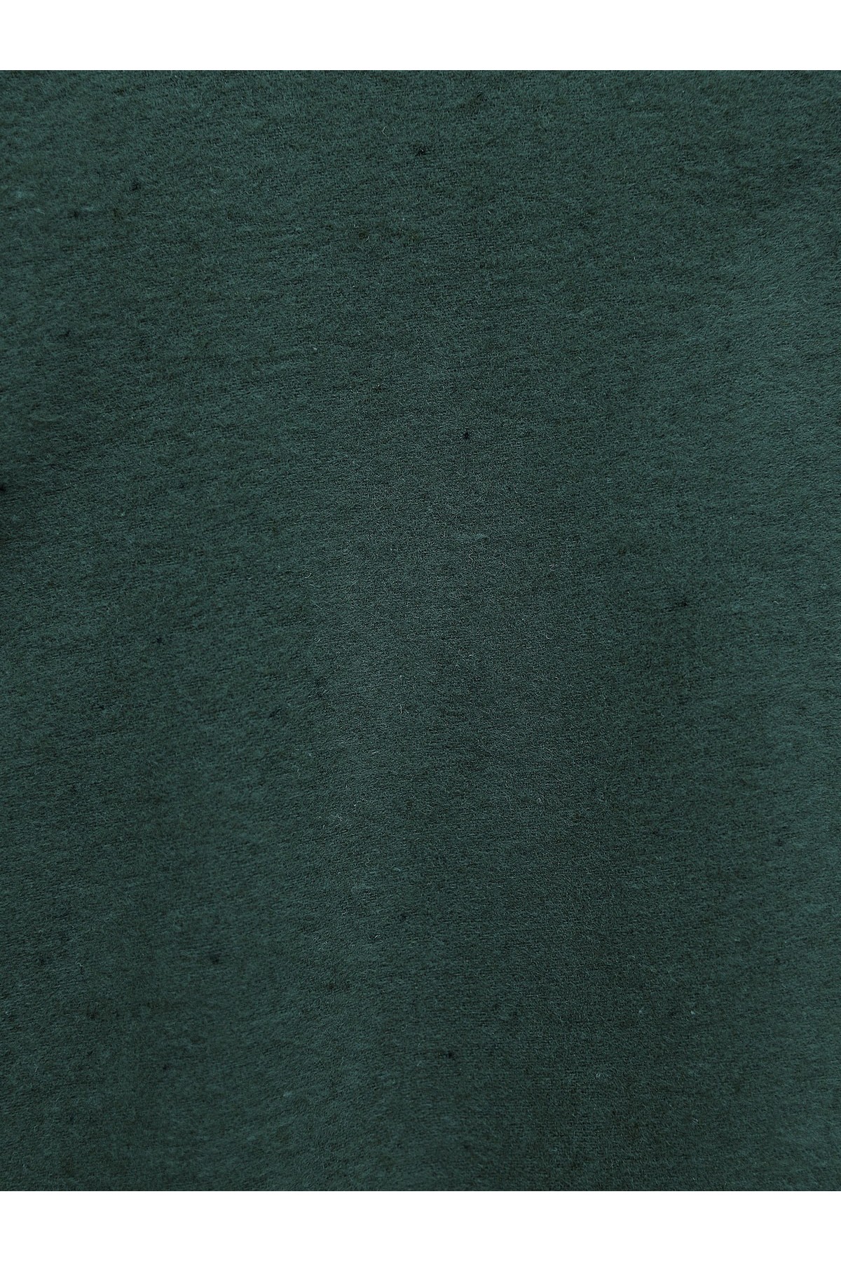 Beli Lastikli İnce Biyeli Kaşe Etek -Zümrüt