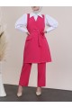 Yeleki Pantolon Takım -Pembe