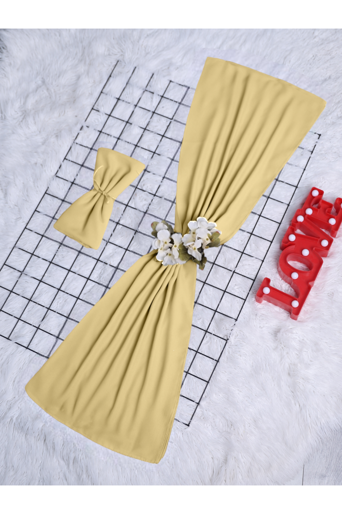 KARACA Safir Şal  -Sarı