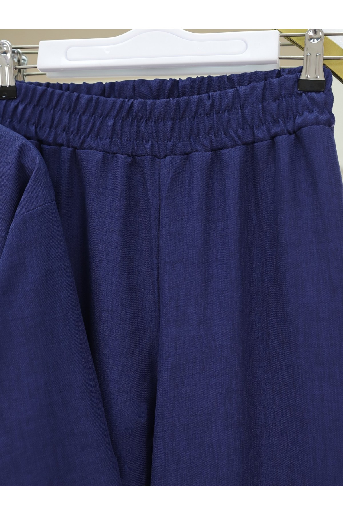 Önden Bağlamalı Pantolonlu Kimono Takım -Laci