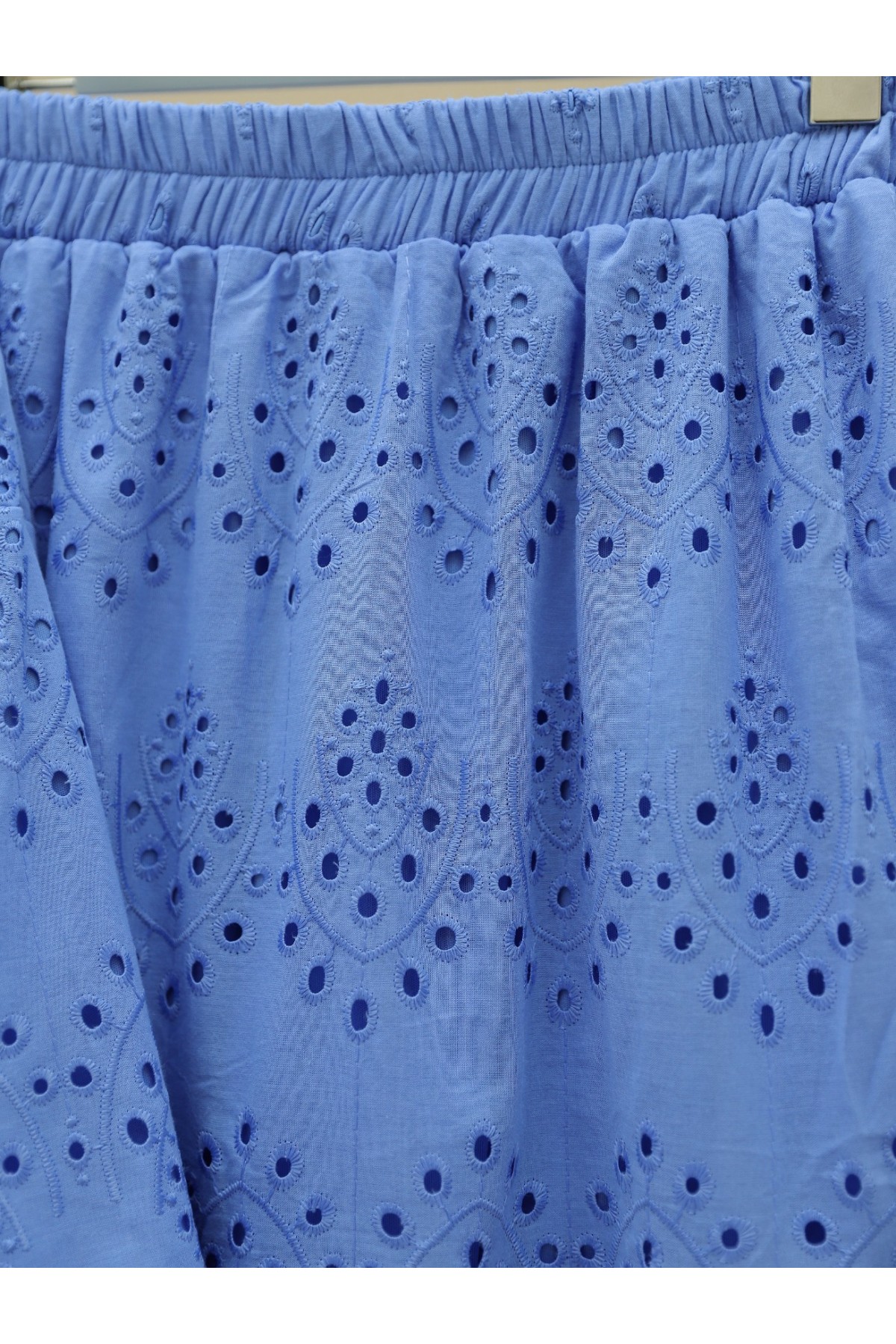 Fisto Detaylı Etekli Takım -Mavi